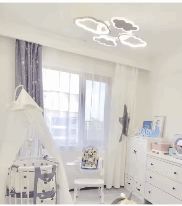 Cloud Children Room LED Chandeliers